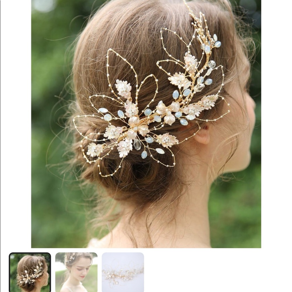 🌟Beautiful Bridal Floral Piece! New Never Worn🌟
